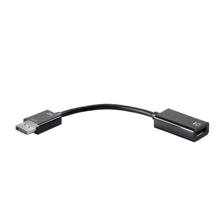 MONOPRICE DisplayPort 1.2a to 4K@60Hz HDMI Active HDR Adapter_ Black 33125